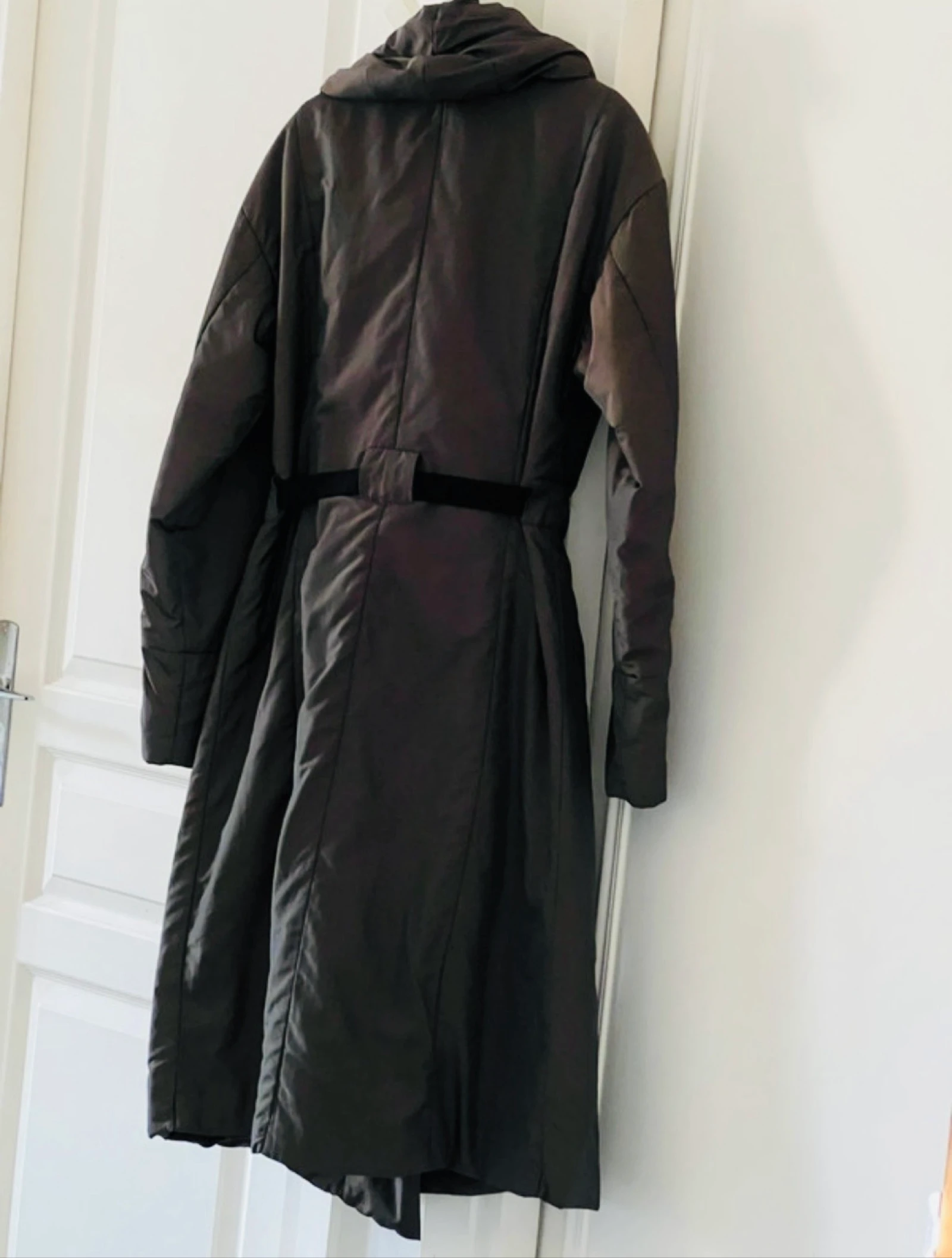 La Fée Maraboutee long khaki puffer jacket – photo 8